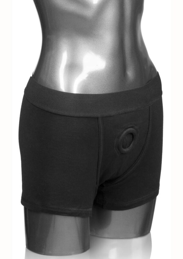 Packer Gear Boxer Brief Harness -2XL/3XL - Black - Image 2