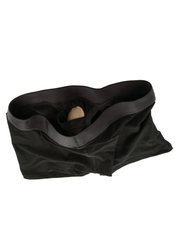 Packer Gear Boxer Brief with Packing Pouch - L/XL - Black - Image 3