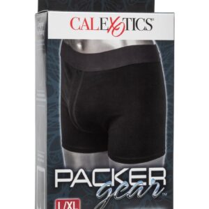 Packer Gear Boxer Brief with Packing Pouch - L/XL - Black