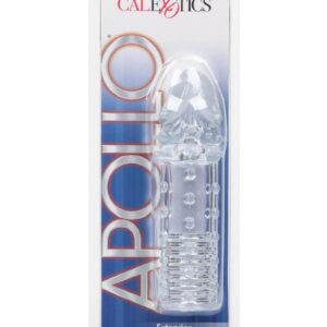 Apollo Extender Textured Sleeve 6.25in - Clear