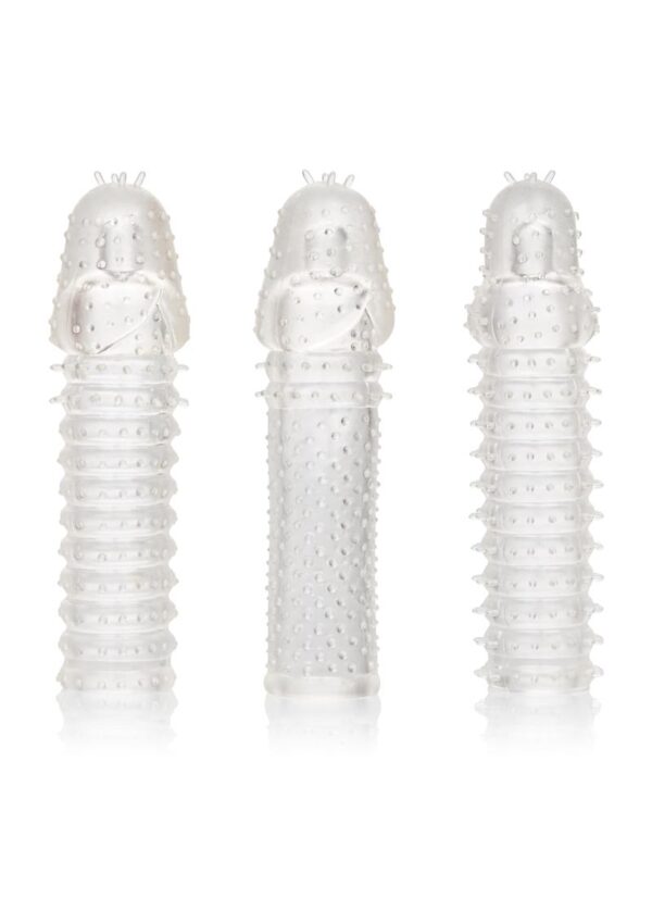 3 Piece Extension Kit Textured 6in Each - Clear - Image 2