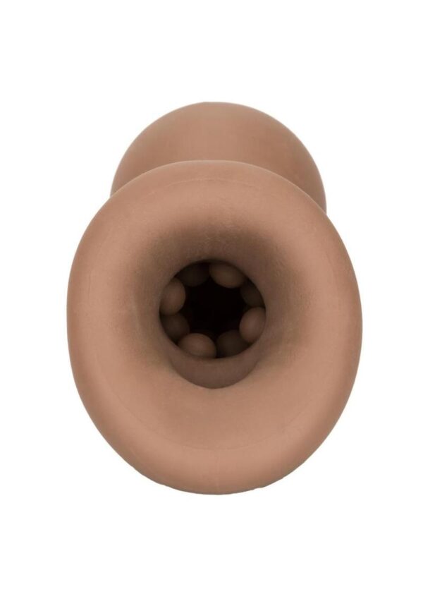 Ultimate Extender Penis Sleeve 6.25in - Chocolate - Image 4