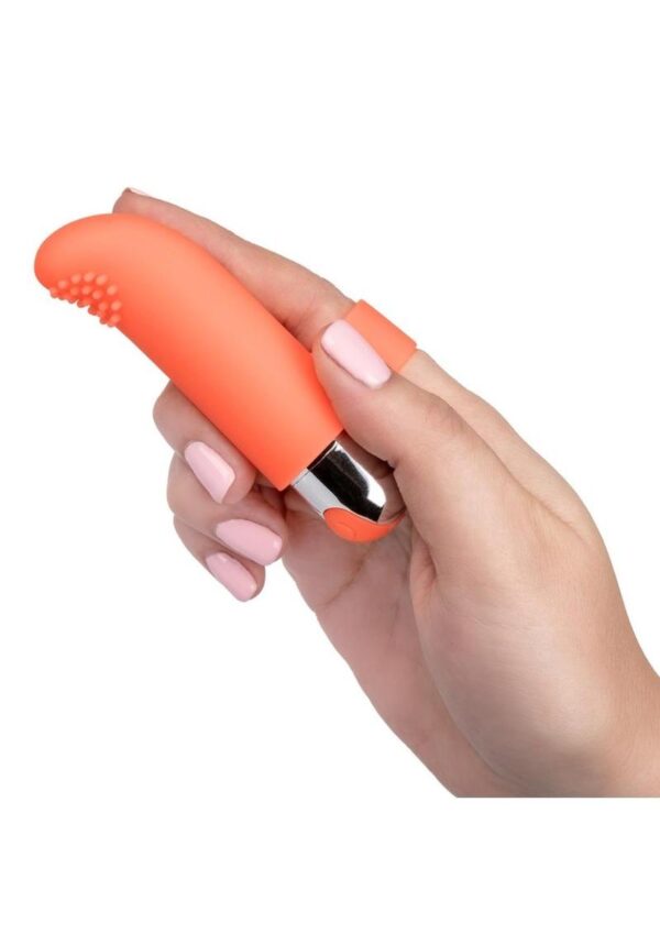 Intimate Play Rechargeable Finger Tickler - Vanilla - Image 3