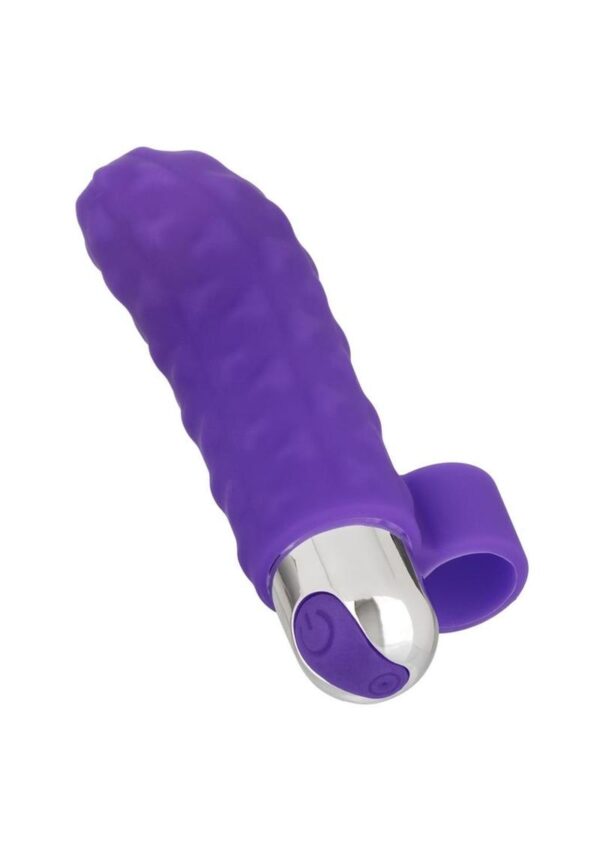Intimate Play Rechargeable Finger Teaser - Purple - Image 4