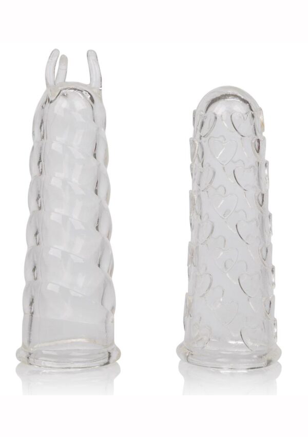 Intimate Play Finger Teasers Silicone Finger Massagers - Clear - Image 2
