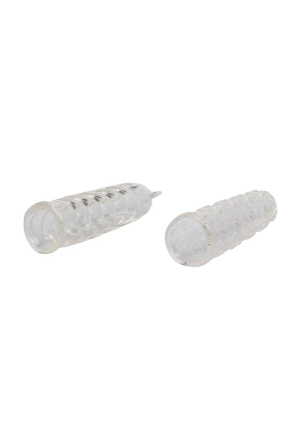 Intimate Play Finger Teasers Silicone Finger Massagers - Clear - Image 4