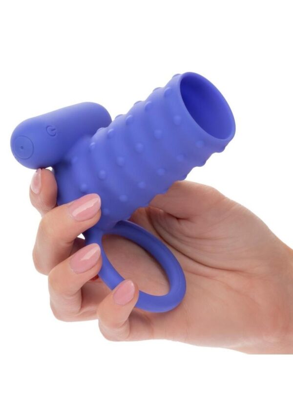 Couple`s Enhancers Silicone Rechargeable Endless Desires Enhancer - Blue - Image 4