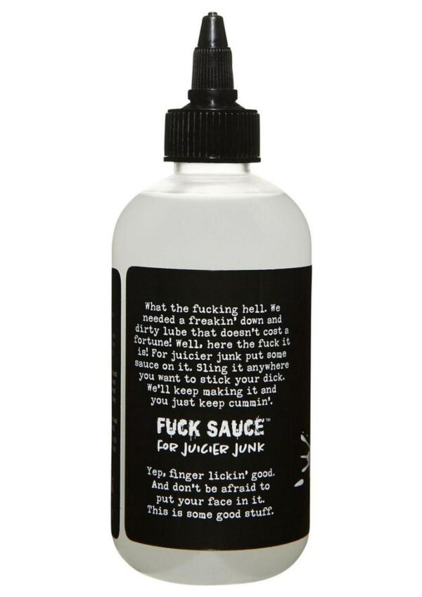 Fuck Sauce Cum Hybrid Lubricant 8oz - Image 2