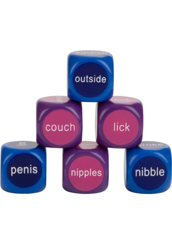Hot and Spicy Party Dice - Multicolored - Image 2