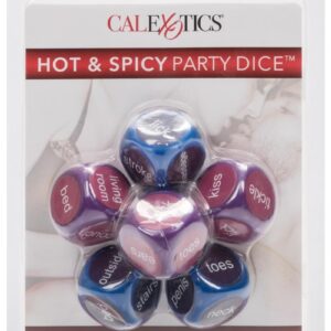 Hot and Spicy Party Dice - Multicolored