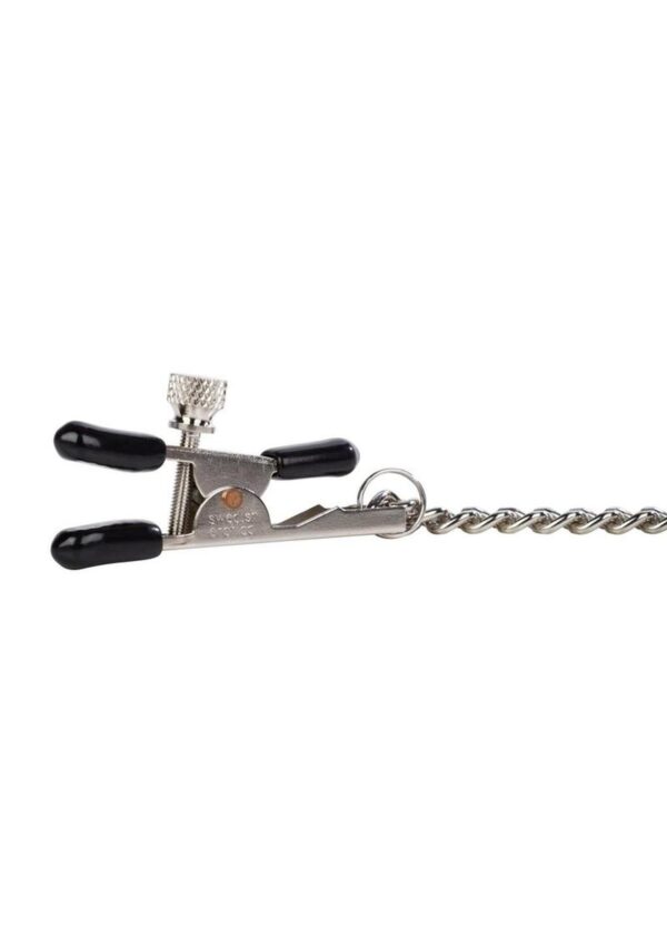 Nipple Play Bull Nose Nipple Clamps Non-Piercing - Silver - Image 4