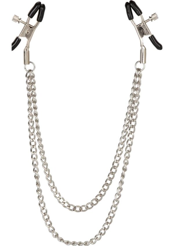 Nipple Play Tiered Nipple Clamps - Silver - Image 2
