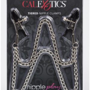 Nipple Play Tiered Nipple Clamps - Silver