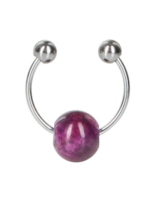 Nipple Play Purple Chain Nipple Clamps - Purple - Image 4