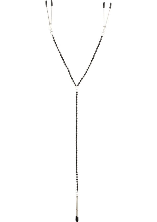 Nipple Play Tweezer Intimate Nipple and Clitoral Clamps - Silver - Image 2