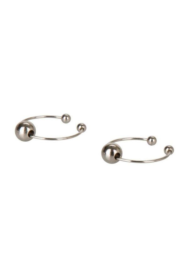 Intimate Play Nipple and Clitoral Non Piercing Jewelry - Silver - Image 4