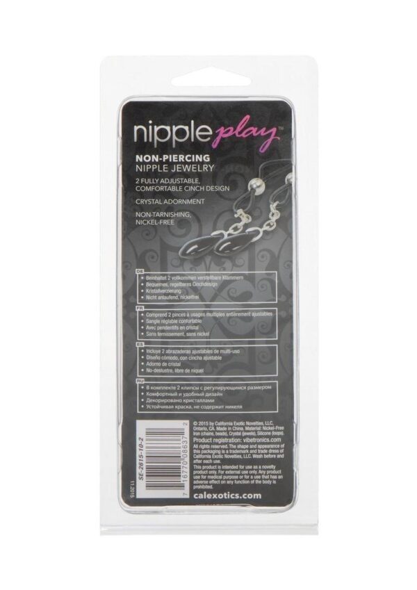 Nipple Play Non-Piercing Nipple Jewelry - Onyx - Image 3