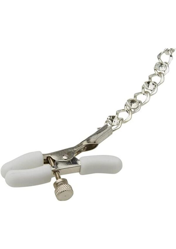 Nipple Play Crystal Chain Nipple Clamp Adjustable - Image 4