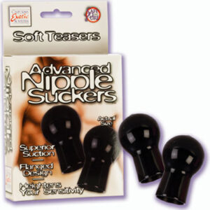 Nipple Play Advanced Nipple Suckers - Black