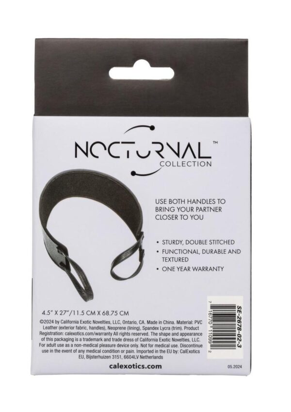 Nocturnal Collection Doggy Style Strap - Black - Image 4
