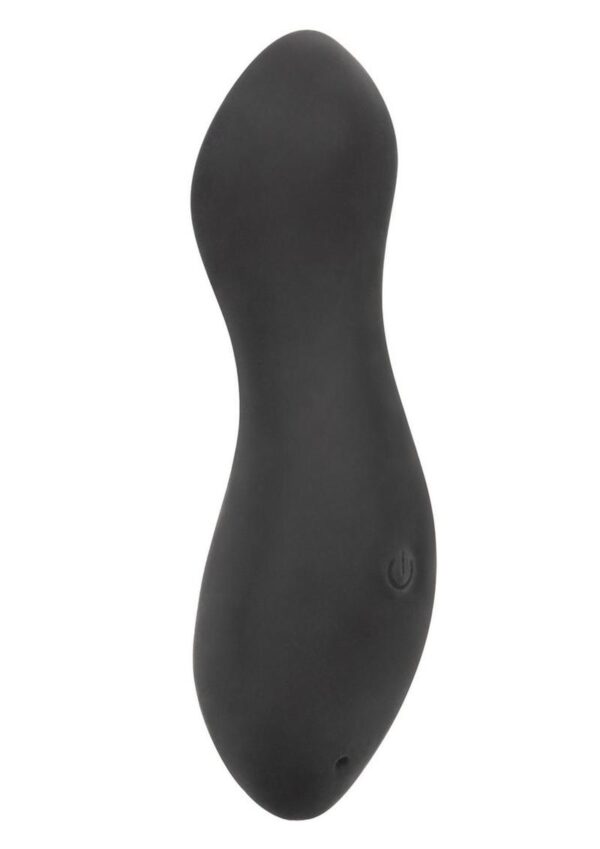 Boundless Perfect Curve Rechargeable Silicone Vibrator - Black - Image 2