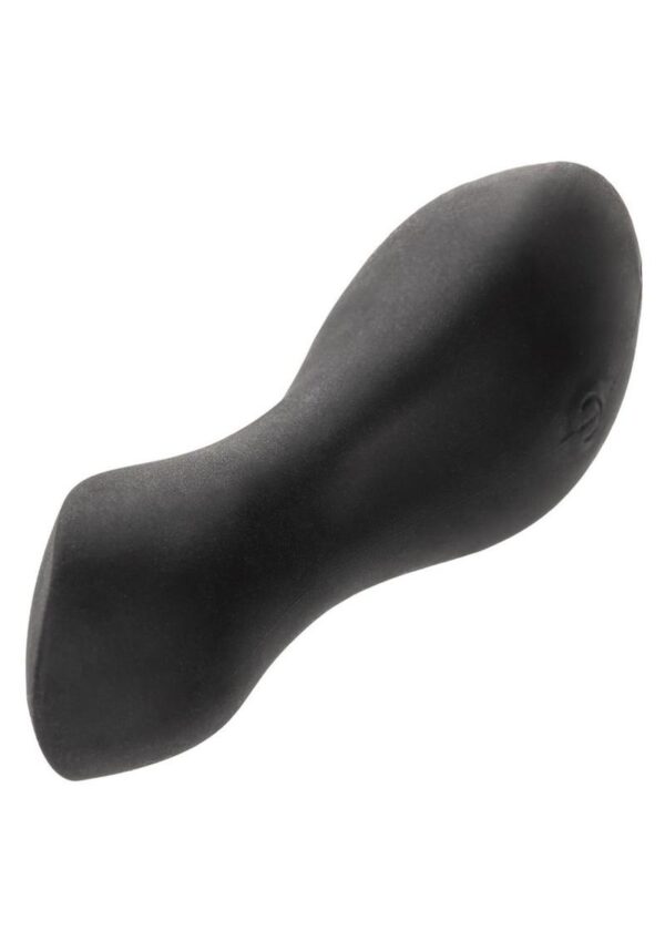 Boundless Perfect Curve Rechargeable Silicone Vibrator - Black - Image 3
