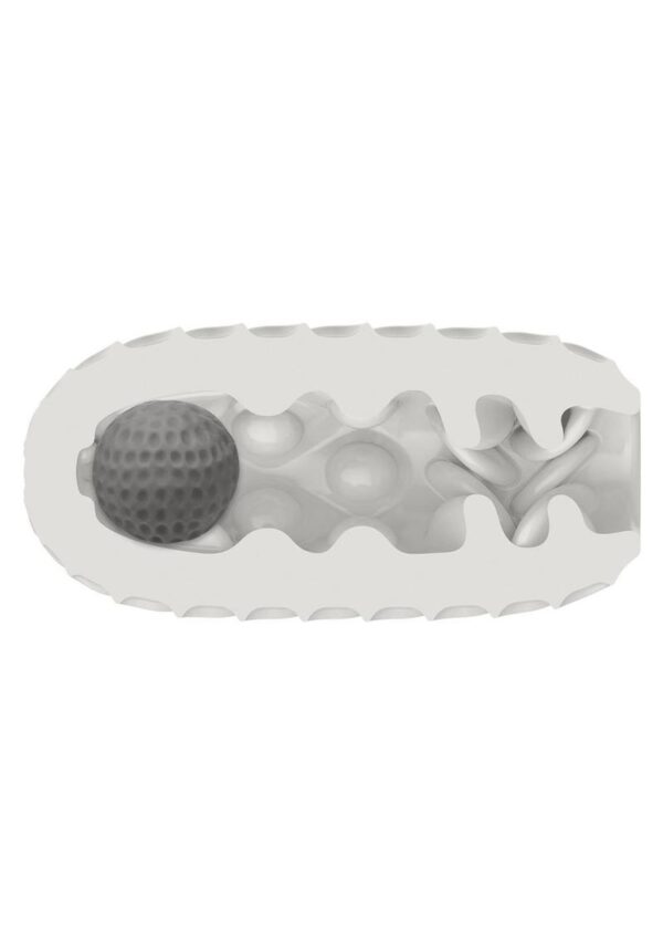 Boundless Reversible Squishy Ball Stroker - Smoke - Image 3