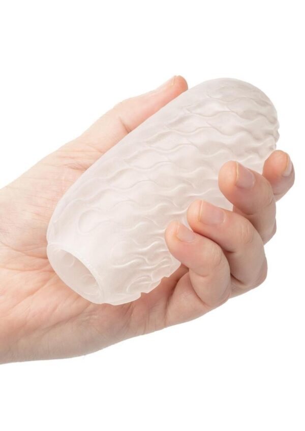 Boundless Reversible Squishy Ball Stroker - Smoke - Image 4