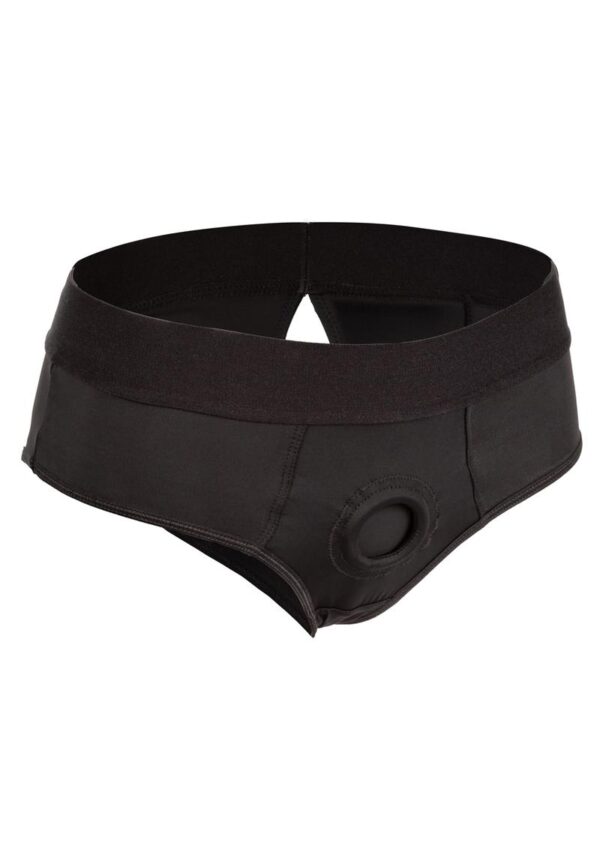 Boundless Backless Brief Harness - L/XL - Black - Image 2