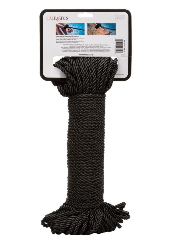Scandal BDSM Rope 164ft/50m - Black - Image 4