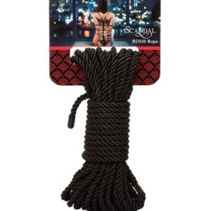 Scandal BDSM Rope 32.75ft/10m - Black