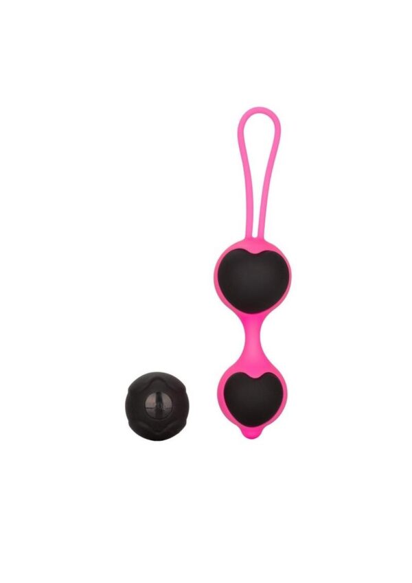 Cocolicious Silicone Trainer Kegel Balls - Black/Pink - Image 4