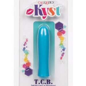 Kyst T.C.B. Taking Care of Business Rechargeable Stimulator - Blue