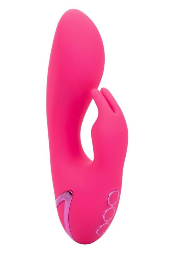 California Dreaming So. Cal Sunshine Rechargeable Silicone Rabbit Vibrator - Pink - Image 2