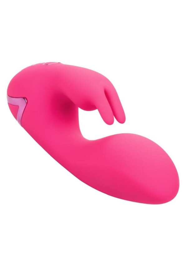 California Dreaming So. Cal Sunshine Rechargeable Silicone Rabbit Vibrator - Pink - Image 3