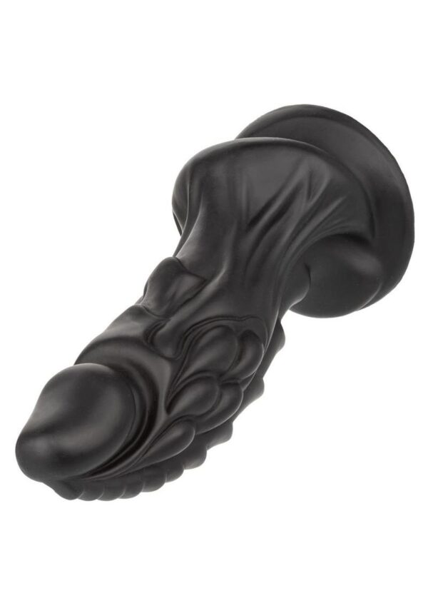 Monster Dong The Martian Silicone Dildo 7.75in - Black - Image 3