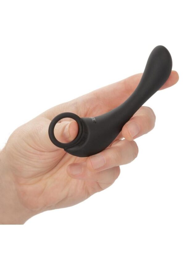 Dr. Joel Kaplan Rechargeable Silicone Prostate Locator - Black - Image 4