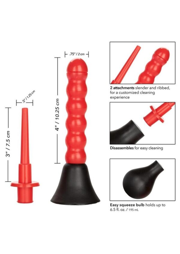 COLT Anal Douche - Black and Red - Image 4