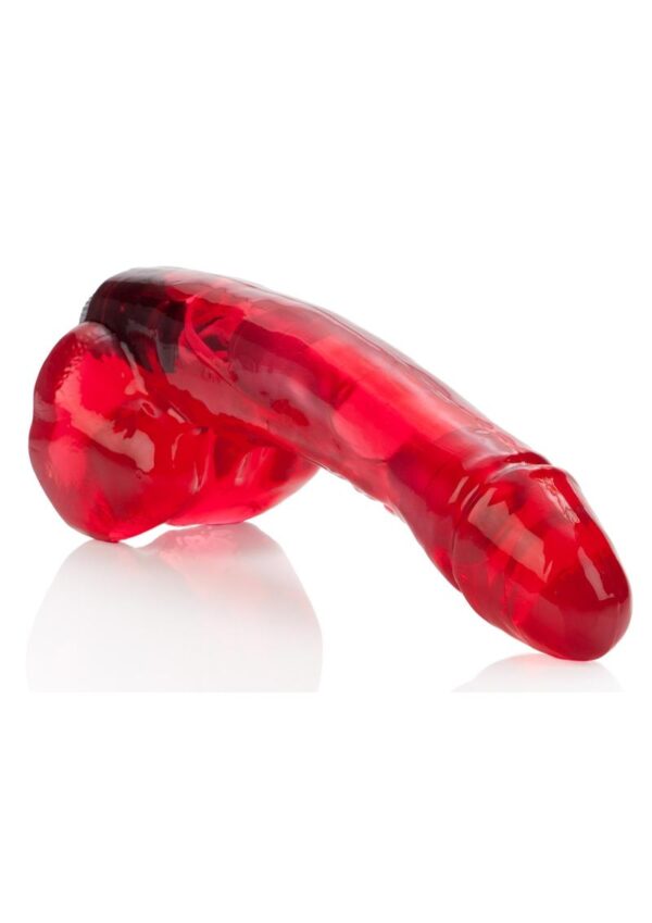Cherry Scented Multi-Speed Vibro Dong - Red - Image 2