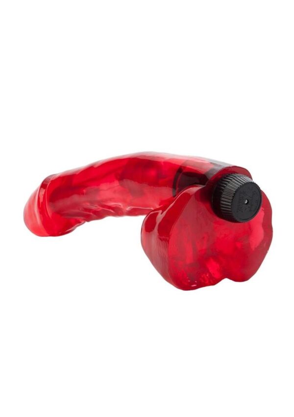Cherry Scented Multi-Speed Vibro Dong - Red - Image 3