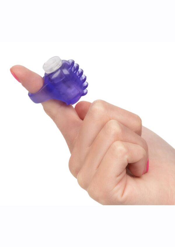 Foil Pack Vibrating Finger Teaser - Purple - Image 3