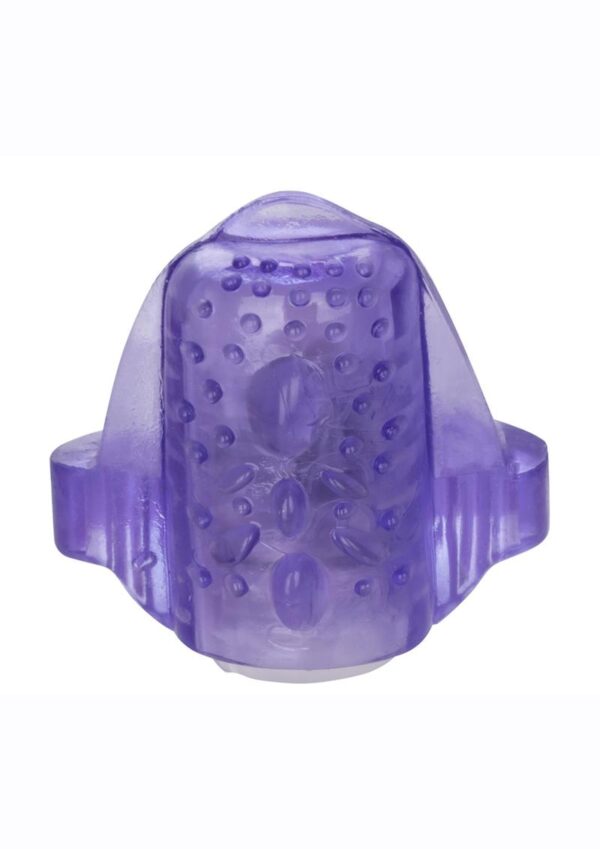 Foil Pack Vibrating Tongue Teaser - Purple - Image 2