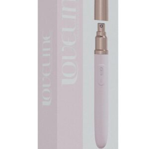 LoveLine The Traveler Rechargeable 10 Speed Travel Vibrator - Pink - Holds Lubricant