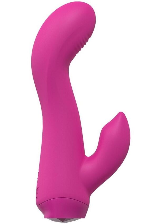 LoveLine Empower Rechargeable Dual Motor 10 Speed Rabbit Vibrator - Pink - Image 2