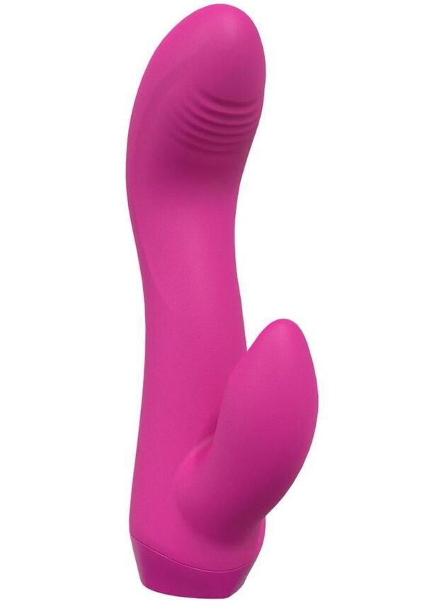 LoveLine Empower Rechargeable Dual Motor 10 Speed Rabbit Vibrator - Pink - Image 3
