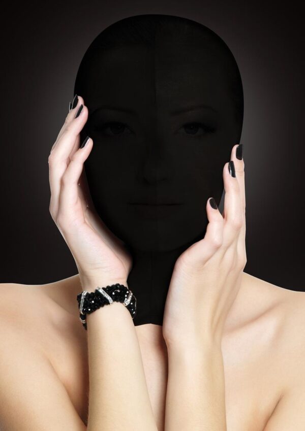 Ouch! Subjugation Mask - Black - Image 2