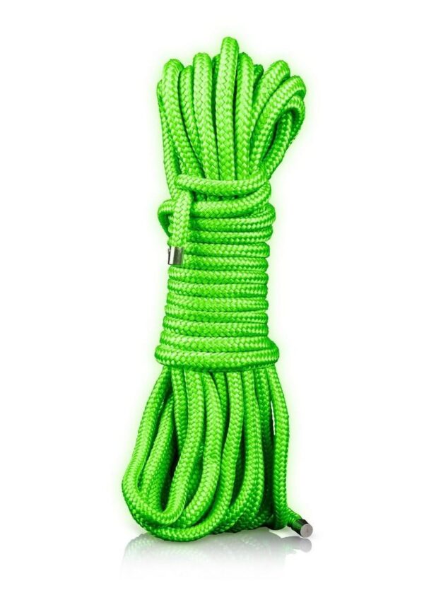 Ouch Rope 10m/16 Strings Glow in the Dark - Green - Image 2