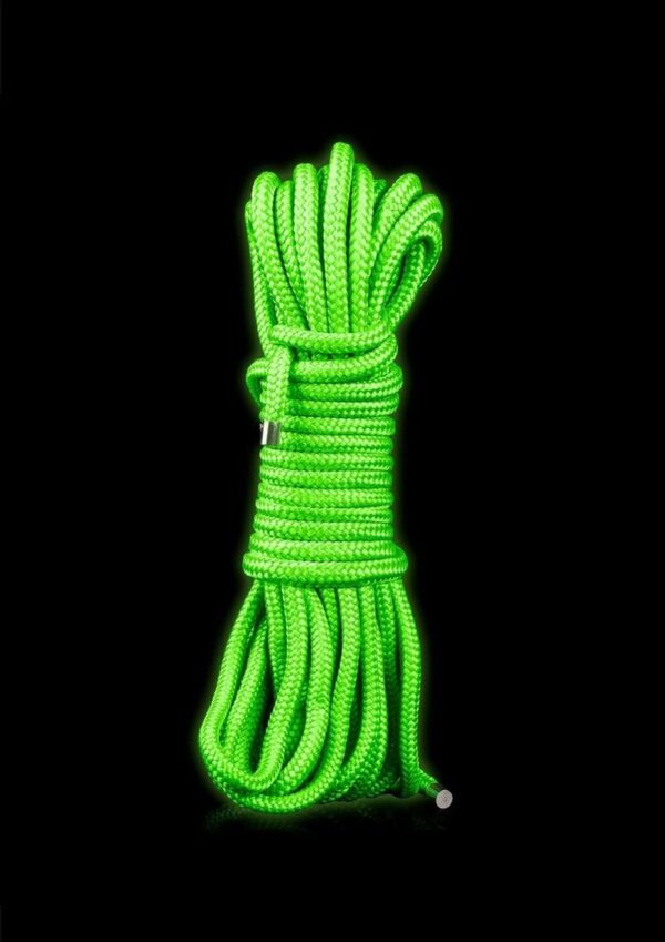 Ouch Rope 10m/16 Strings Glow in the Dark - Green - Image 3