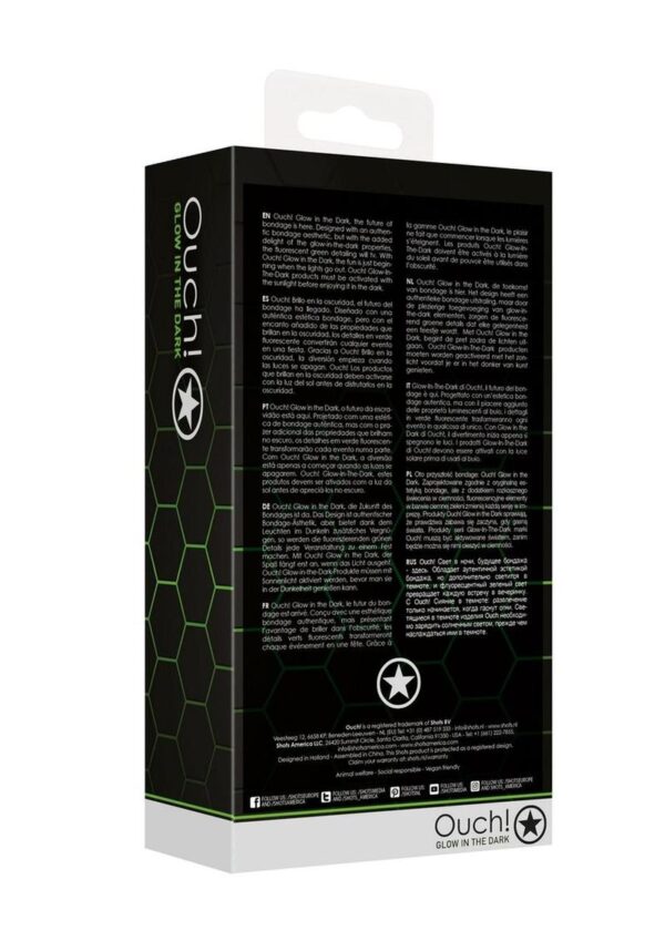 Ouch Rope 10m/16 Strings Glow in the Dark - Green - Image 4