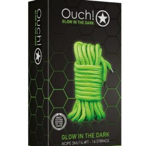 Ouch Rope 5m/16 Strings Glow in the Dark - Green